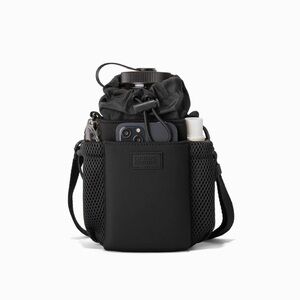 Dagne Dover SLOAN WATER BOTTLE SLING In Black EUC